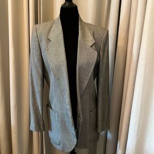 Black/white houndstooth jacket